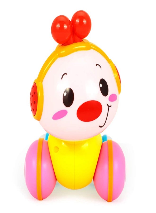 كيديتوس لعبة دودة كيديتوس الموسيقية المرحة للأطفال الصغار مع ضوء، تعمل بالضغط واللف، لعبة تنمية مهارات الأطفال، مناسبة للأولاد والبنات من عمر 6 أشهر فما فوق، متعددة الألوان - Image 3